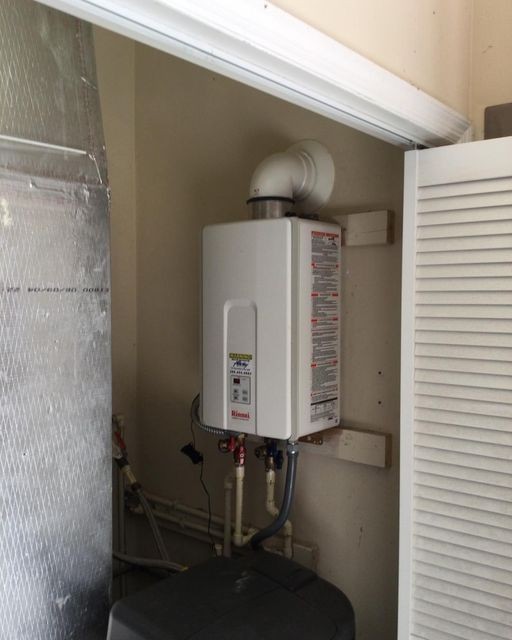 Rinnai Tankless Water Heater Installation