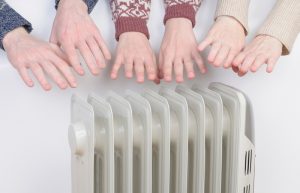 family-warming-with-electric-heater